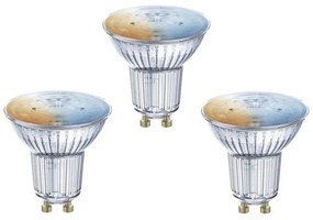 SET 3x Lampadina LED dimmerabile SMART+ GU10/5W/230V 2700K-6500K Wi-Fi - Ledvance