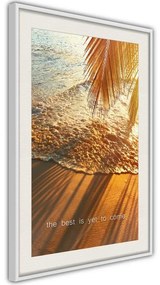 Poster  Beach of Dreams  Cornice Quadri Cornice d'oro, Larghezza x Altezza Home decor 30x45