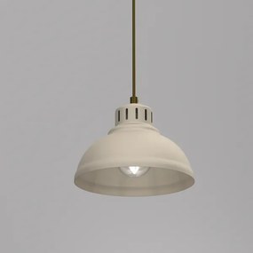 Lampadario a sospensione con filo SVEN 1xE27/15W/230V beige