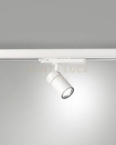 Rubens binario 16w 3000k 1260lm bianco wrc 15° on/off orientabile