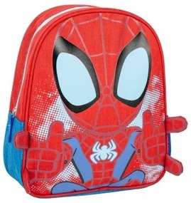 Zaino Scuola Spidey Rosso 25 x 30 x 10 cm