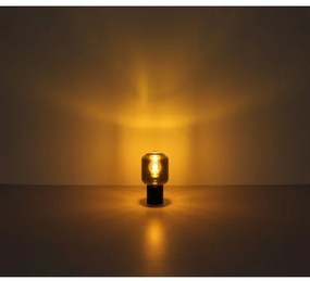 Globo 21004S - Lampada da tavolo NINJO 1xE27/40W/230V nero