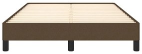Giroletto marrone scuro 120x190 cm in tessuto