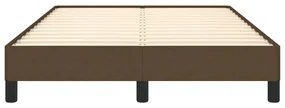Giroletto marrone scuro 120x190 cm in tessuto