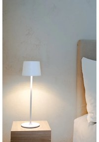 Lampada da tavolo a LED bianca (altezza 38 cm) Fiore - Markslöjd