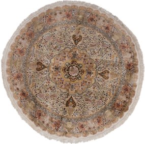 Hereke Tappeto orientale 130 x 130 (Cina) Annodato A Mano