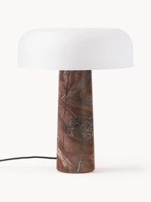 Lampada da tavolo con base in marmo Carla