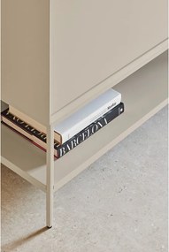 Armadietto nero 120x140x45 cm Platt – Teulat