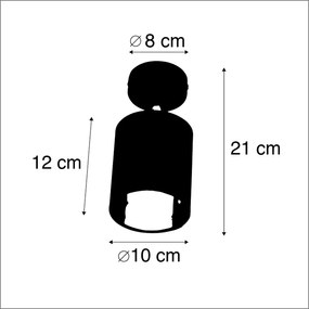 Faretto moderno nero - Lofty