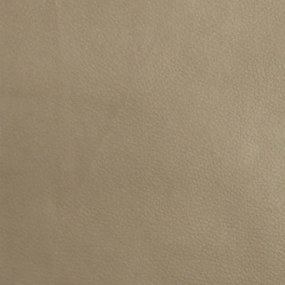 Poggiapiedi capuccino 60x60x36 cm in similpelle