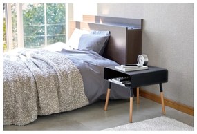 Tavolino nero, altezza 35 cm Plain - YAMAZAKI