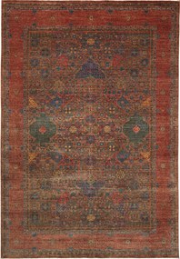 Mamluk Tappeto 210 x 300 Marrone (Pakistan) Annodato A Mano