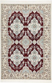 Nain Tappeto 110x160 Rosso (Iran) Annodato A Mano