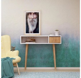 Consolle KIOGI 94x100 cm bianco/beige