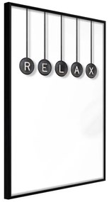 Poster  Relax  Cornice Quadri Cornice nera, Larghezza x Altezza Home decor 20x30