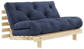 Divano letto blu 140 cm Roots - Karup Design