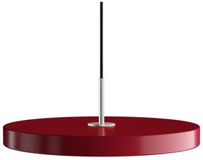 Lampada a sospensione a LED rossa con paralume in metallo ø 43 cm Asteria Medium - UMAGE