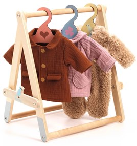 Pomea - Appendiabiti delle bambole di legno