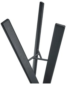 Appendiabiti nero in rovere massiccio 62x176 cm Rakku – Blomus