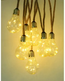 Globo 33694-10 - LED Solare catena decorativa 50xLED/0,06W/3,2V IP44