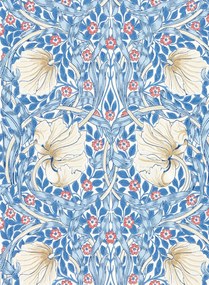 Morris & Co Carta da parati Simply Pimpernel - Woad