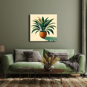 Quadro su tela – Pianta da interno elegante