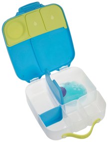 Box porta merenda grande – blu/verde