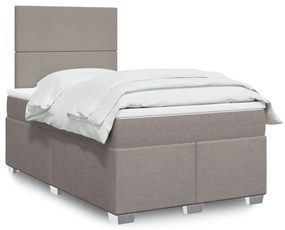 Giroletto A Molle Con Materasso Tortora 120x200 Cm İn Tessuto /