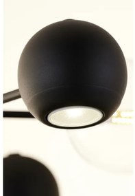 Jupiter 1993 - Lampadario a sospensione con supporto rigido MOKA 3xGU10/10W/230V + 3xG9/10W/230V nero/beige
