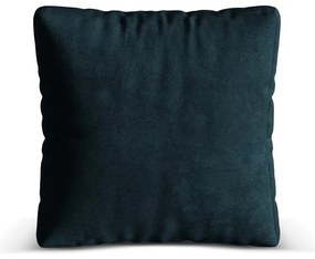 Cuscino blu scuro per divano componibile in tessuto bouclé Martina - Micadoni Home