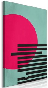 Quadro  Pink Sun (1 Part) Vertical  Larghezza x Altezza Home decor 40x60