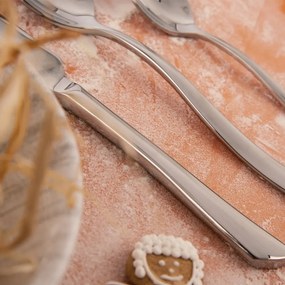 Posate argentate in acciaio inox 24 pz Shape – Orion