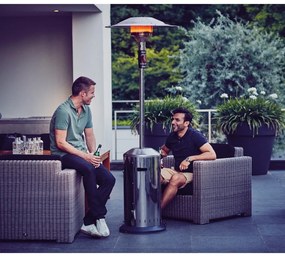 Lampada a gas a calore argentato Elegance - ENDERS