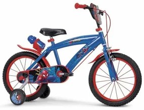 Bicicletta per Bambini Spider-Man Huffy Azzurro Rosso 16"
