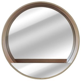 Specchio Nordik tondo rovere Ø 56 cm INSPIRE
