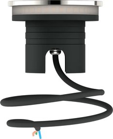 Faretto LED interrato da Giardino 6W IP67 Luce Radente 360°- Inox