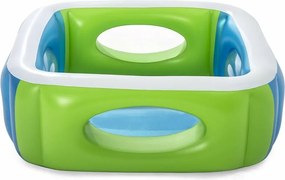 Piscina gonfiabile quadrata con oblò Window BestWay 51132