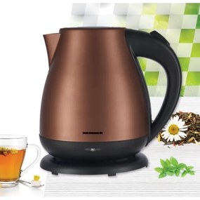 Heinner HEK-17IXC - Bollitore elettrico 1,7 l 2200W/230V color rame