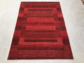 Loribaft Tappeto 170x240 Rosso (Iran) Annodato A Mano