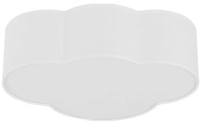 Brilagi - Plafoniera per bambini NIMBUS MINI 2xE27/15W/230V 31x43 cm bianca