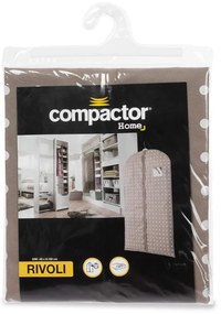 Copriabiti beige a pois, 100 cm Rivoli - Compactor