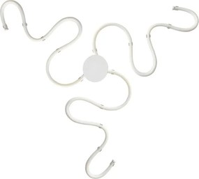 Applique LED moderno Teodor bianco IP20, luce bianco naturale 4050 lumen, NOVECENTO