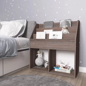 Portariviste Bimbi Grigio Rovere Sonoma 71x30x78,5 Multistrato /