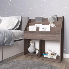 Portariviste Bimbi Grigio Rovere Sonoma 71x30x78,5 Multistrato /
