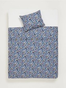 Sinsay - Set biancheria da letto in cotone - blu scuro