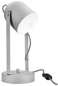 Lampada da tavolo SURI 1xE27/60W/230V grigio