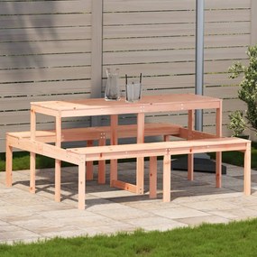 Tavolo da picnic 160x134x75 cm in legno massello di douglas