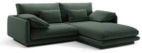 Divano angolare verde scuro (angolo destro) Torino - Micadoni Home