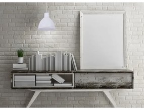 Klausen 111009 - Lampadario a sospensione con filo CREATE 1xE27/11W/230V bianco