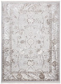 Tappeto di design vintage beige-grigio chiaro con motivi Larghezza: 160 cm | Lunghezza: 230 cm